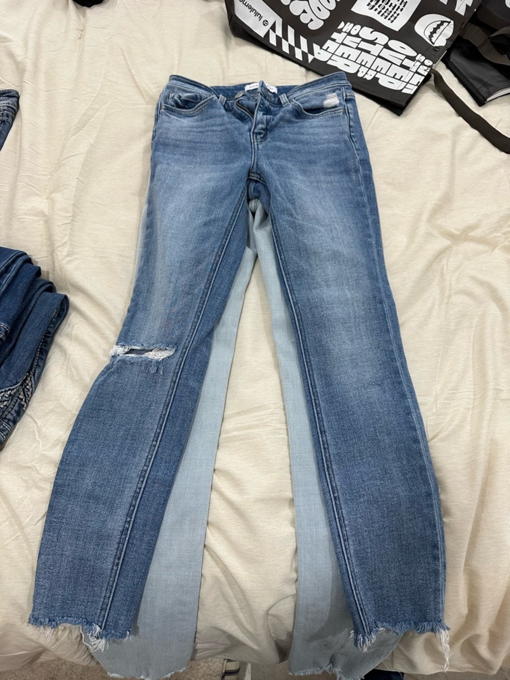 Women’s Flying Monkey Distressed Jeans